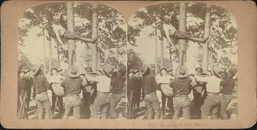 Bouncing a New Recruit.